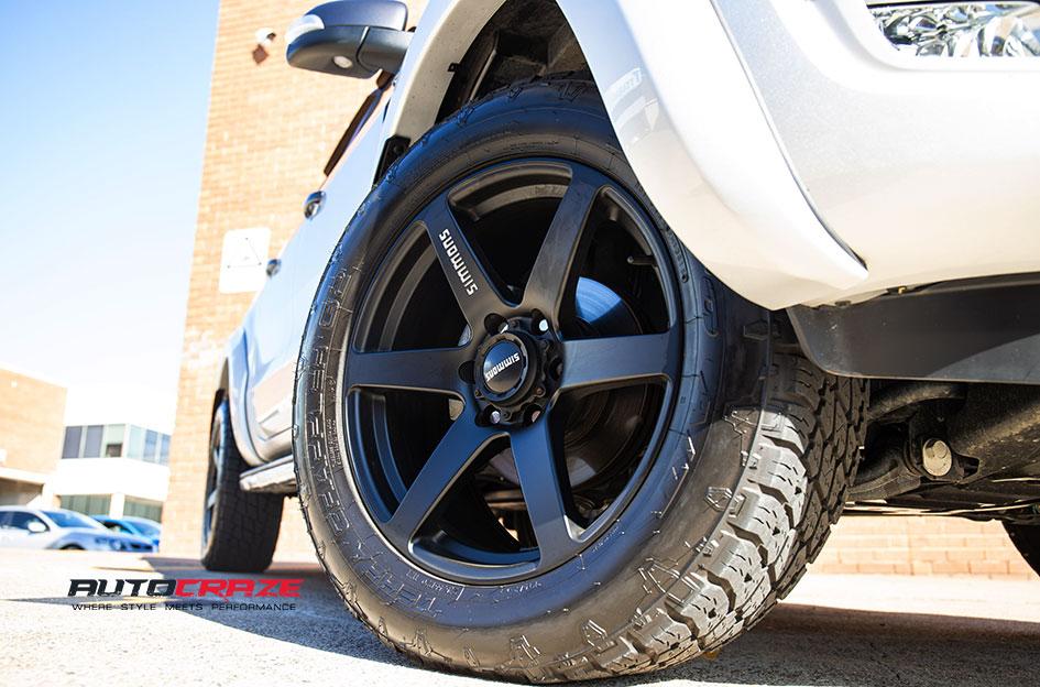 FORD RANGER S6 MATTE BLACK